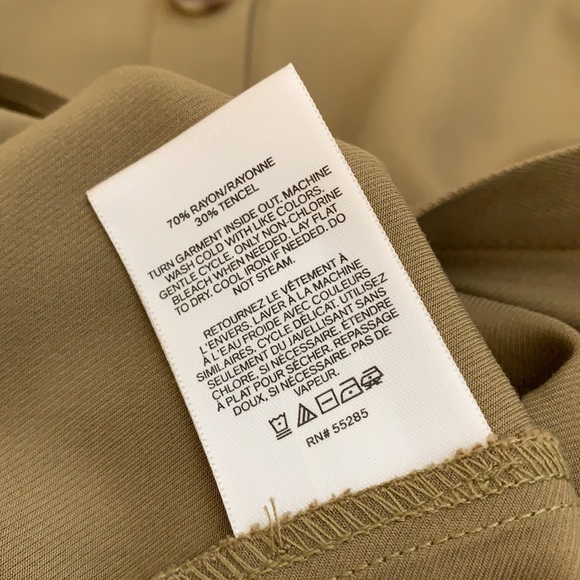 Express Utility Belted Botton Front Tank | Size L - Picture 7 of 9